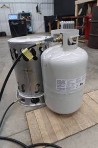 PROPANE TANK HEATER