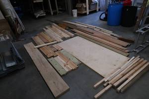 LARGE LOT OF MISC WOOD