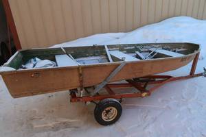 12 FOOT MIRROCRAFT BOAT