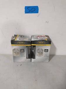 2 DEFIANT Castle Satin Nickel Electronic Keypad Deadbolt