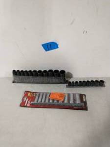 3 HUSKY SOCKET SETS