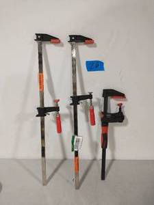 3 BESSEY  Clutch Style Bar Clamp