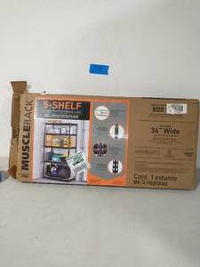 5 SHELF HEAVY DUTY STORAGE UNIT