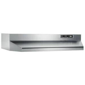 40000 Series 30 in. Under Cabinet Range Hood with Light in Stainless Steel