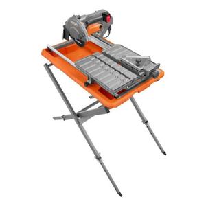 RIDGID 9 Amp Corded 7 in. Wet Tile Saw with Stand