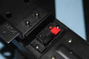 lot 10 image: Lot of 6 NEC PS-SP52 Flatscreen  Display Mount 15-Watt RMS Audio Speakers