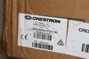 lot 35 image: 2 New Reels  Spools of Crestron CresFiber 8G Plenum Rated Multimode Graded-Index Pro Audio Video Cable