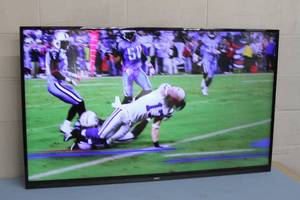 lot 1 image: 55 Commercial-Grade HD Edge-Lit 1080p LED Display  TV  Television  Monitor with Integrated Tuner by NEC