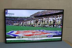 lot 3 image: NEC 55 High Performance LED Backlit Commercial Grade Display  TV  Television  Monitor with Integrated Speakers