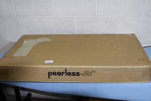 lot 4 image: Peerless Professional Articulating Full Motion Wall Mount for 46 - 90 Displays - Model SA771PU (MSRP $500)
