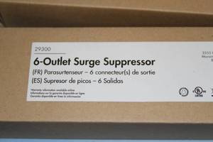 lot 28 image: Lot of 4 NEW C2G AC Power Strip 6 Outlet Surge Protectors - Cables-to-Go #29300