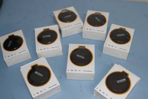 lot 29 image: Lot of 8 NEW Wireless Mini Bluetooth Shower  Waterproof Portable Audio Speakers - Model C6