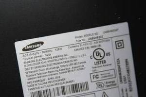 lot 64 image: Samsung UN55H6203 55 1080p LED-LCD HDTV with Wi-Fi with Remote Control HDMI & Power Cable