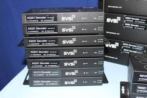 lot 96 image: Lot of SVSI Distributed Audio & Video Encoders  Decoders