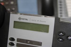 lot 97 image: Lot of Mitel VoIP IP Multi-Line Telephone Phone Units