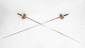 lot 16 image: Set of 2 Vintage Spanish Toledo Fencing Swords