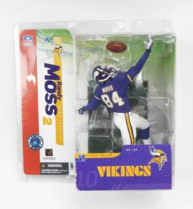 lot 41 image: 2004 McFarland Toys Randy Moss Action Figure