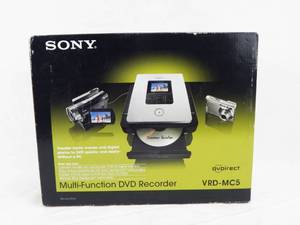 lot 64 image: New in Box Sony VRD-MC5 Multi Function DVD Recorder