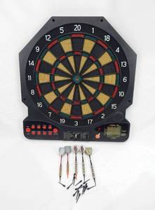 lot 83 image: Electronic Multi Player Dart Board with Sound With Darts