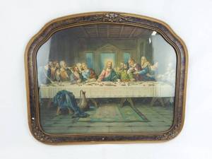 lot 114 image: Early 20th Century Brunozetti The Last Supper Framed Print