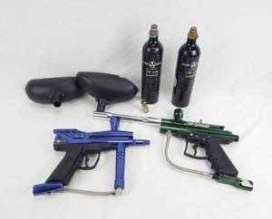 lot 132 image: Lot of Paintball Guns and Accessories