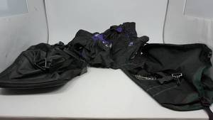lot 29 image: 3 Black Gym Bags