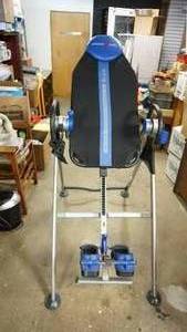 lot 40 image: ATIS Iron Man Heavy Duty Ab Training Inversion Table