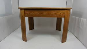 lot 70 image: Wood End Table
