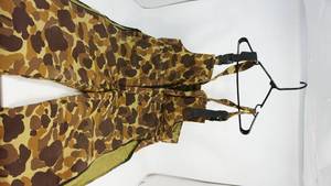 lot 78 image: Camouflage Pine Ridge Overalls - Size Large