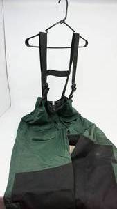 lot 79 image: Black & Green Waterproof Bibs - Size XL