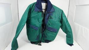 lot 80 image: Stearns Green & Blue Flotation Jacket - Size Large