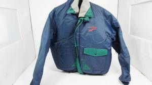 lot 82 image: Stearns West Marine Explorer Blue & Green Flotation Jacket - Size Large