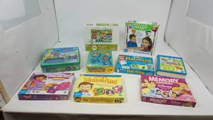 lot 100 image: Box of Games for Children