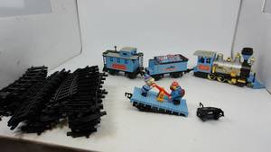 lot 146 image: Vintage Rudolphs Red Nose Express Train Set Island of Misfit Toys