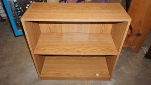 lot 157 image: Wood Stand with Shelfs