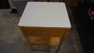 lot 160 image: Vintage Hill-Rom Night Stand