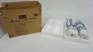 lot 168 image: New Home Interiors Ceramic Soap Dish, Pump, Vase and Cup