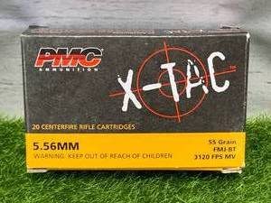 lot 1 image: 20 Rounds 5.56 Ammo Ammunition