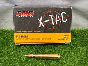 lot 7 image: 20 Rounds 5.56 Ammo Ammunition