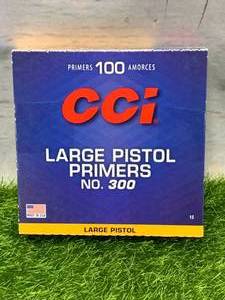lot 22 image: 100 Large Pistol Primers No. 300