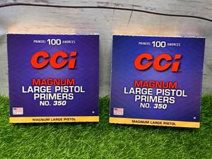 lot 44 image: 200 Large Pistol Magnum Primers No. 350