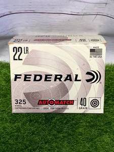 lot 45 image: 325 Rounds .22 Ammo Ammunition