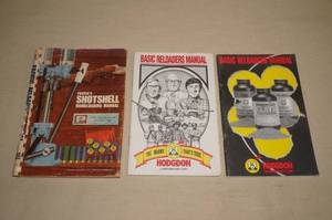 Hodgdon and Pacific Reloading Manuals