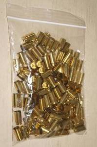 100 Empty .40 S&W Shell Casings