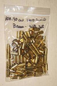 100 Empty .40 S&W Unprimed Brass Shell Casings