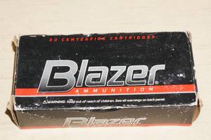 50 Blazer 9mm Luger 115 Gr FMJ Ammo