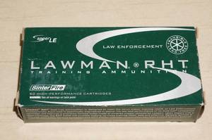 50 Speer LE Lawman RHT .357 Sig 100 Gr Ammo