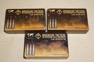90 Rounds ATI 5.56 x 45mm 62 Gr Ammo