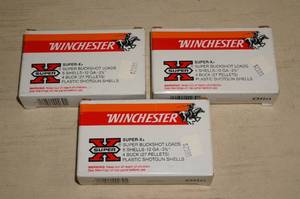 (15) Winchester Super-X 12 Ga 2-34 4 Buck Shotshells