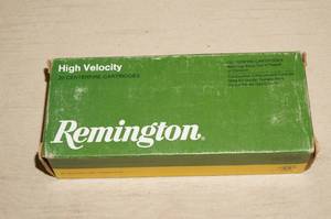 .22-250 Empty Casings and 3 Live Rounds